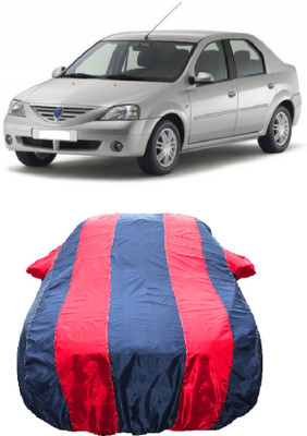 Wegather Car Cover For Renault Logan 1.4 GLX (With Mirror Pockets)(Red)