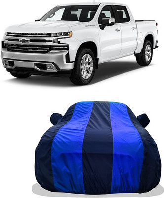 Tricway Car Cover For Chevrolet Silverado 1500 (With Mirror Pockets)(Multicolor)