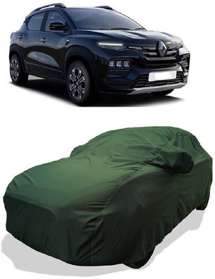 Coxtor Car Cover For Renault Kiger (With Mirror Pockets)(Green)