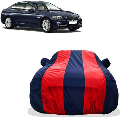 Tricway Car Cover For BMW 5 Series 520D Modern (With Mirror Pockets)(Red)
