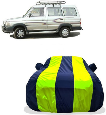 Tricway Car Cover For Toyota Qualis FS B6 (With Mirror Pockets)(Yellow)