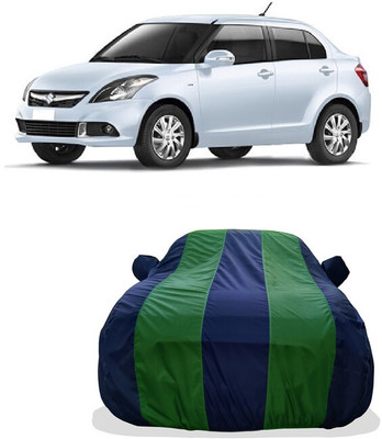 Tricway Car Cover For Maruti Suzuki Swift Dzire LXI Option (With Mirror Pockets)(Green)