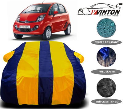 V VINTON Car Cover For Tata Nano (With Mirror Pockets)(Multicolor)