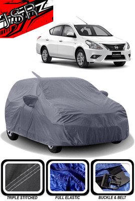 J S R Car Cover For Nissan Almera 1.8 SVE (With Mirror Pockets)(Grey)