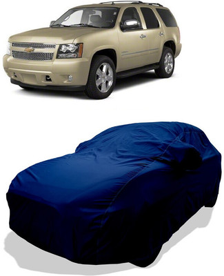 Coxtor Car Cover For Chevrolet Tahoe 5.7L V8 (With Mirror Pockets)(Blue)