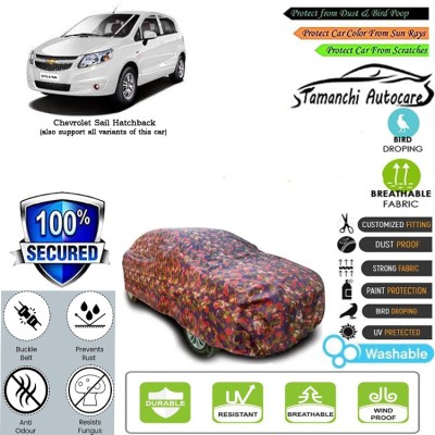 Tamanchi Autocare Car Cover For Chevrolet Sail Hatchback(Multicolor)