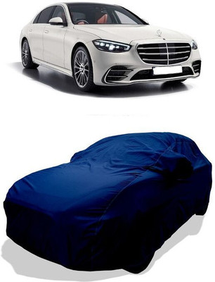 QLAX Car Cover For Maruti S-Class S 500L (With Mirror Pockets)(Blue)