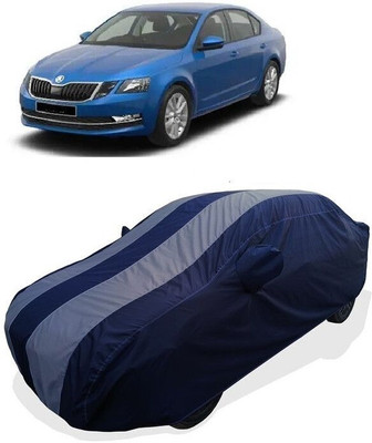 QLAX Car Cover For Maruti Octavia 2.0 TDI AT L K Diesel (With Mirror Pockets)(Grey)