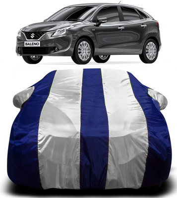 AXLOZ Car Cover For Maruti Suzuki Baleno (With Mirror Pockets)(Multicolor)