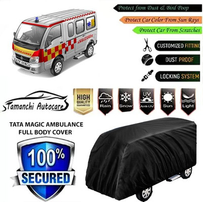 Tamanchi Autocare Car Cover For Tata Universal For Car(Black)