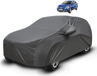 Caronix Car Cover For Maruti S-Cross (With Mirror Pockets)(Grey)