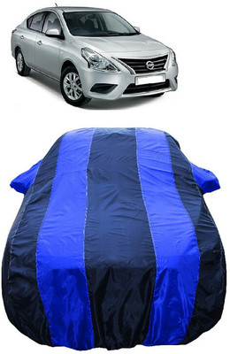 Wegather Car Cover For Nissan Almera 1.5 SXE (With Mirror Pockets)(Blue)