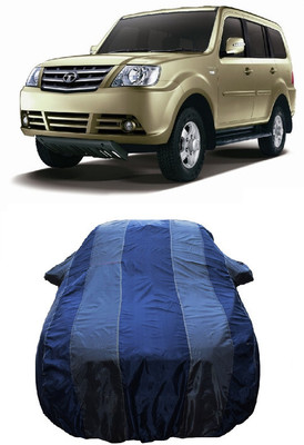 Wegather Car Cover For Tata Sumo Grande MK II (With Mirror Pockets)(Grey)