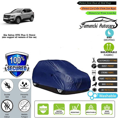 Tamanchi Autocare Car Cover For Kia Seltos HTK Plus G Petrol(Blue)