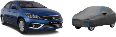 ATBROTHERS Car Cover For Maruti Suzuki Ciaz, Ciaz AT VXi Plus, Ciaz AT ZXi, Ciaz AT ZXi Plus, Ciaz Alpha AMT Petrol, Ciaz Alpha Petrol, Ciaz Delta AMT Petrol, Ciaz RS ZDi Plus SHVS (With Mirror Pockets)(Grey, For 2024 Models)