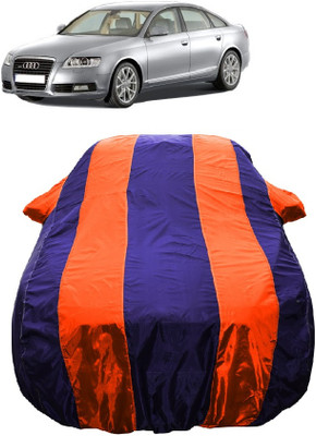 Wegather Car Cover For Audi A6 4F2 3.0 TDI Quattro (With Mirror Pockets)(Orange)