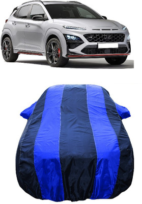 Wegather Car Cover For Hyundai Kona (With Mirror Pockets)(Blue)
