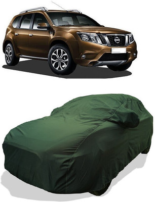Coxtor Car Cover For Nissan Terrano Nissan Terrano XE D Diesel (With Mirror Pockets)(Green)