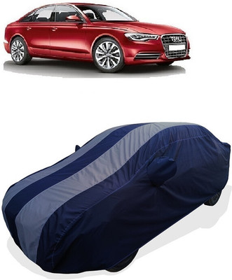 Coxtor Car Cover For Audi A6 2.0 TDI (With Mirror Pockets)(Grey)