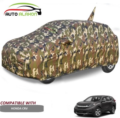 AUTO ALAXON Car Cover For Honda CR-V (With Mirror Pockets)(Beige)