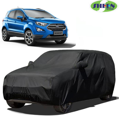 Sheen Car Cover For Ford Ecosport (Without Mirror Pockets)(Black)