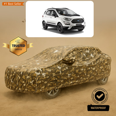 PAGORA Car Cover For Ford Ecosport (With Mirror Pockets)(Yellow)