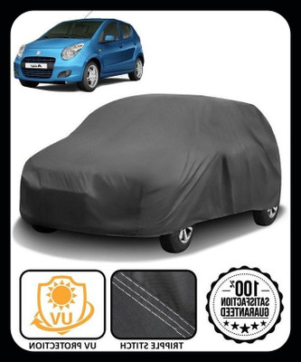 QLAX Car Cover For Maruti Alto 800 (Without Mirror Pockets)(Grey)