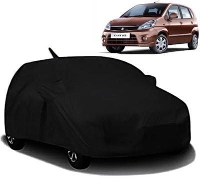 Swarish Car Cover For Maruti Suzuki Zen Estilo (With Mirror Pockets)(Black)