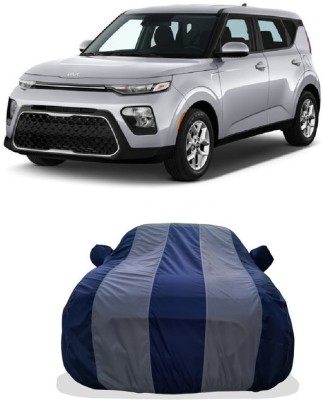 Tricway Car Cover For Kia Soul (With Mirror Pockets)(Multicolor)