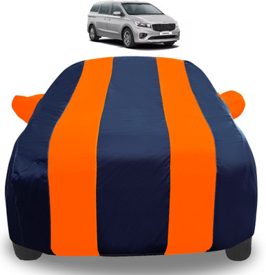 Amanzo Car Cover For Kia Carnival (With Mirror Pockets)(Orange)
