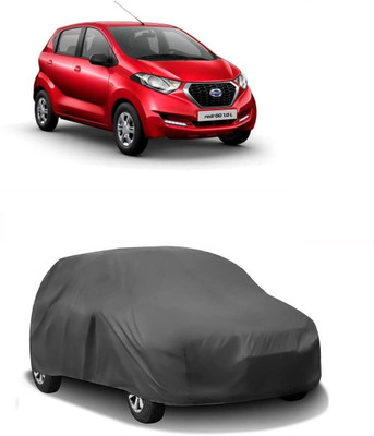 Autocom Car Cover For Datsun Redi GO T (Without Mirror Pockets)(Grey)
