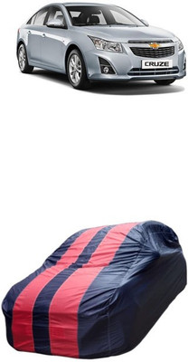 malti Car Cover For Chevrolet Cruze (Without Mirror Pockets)(Red, Blue)
