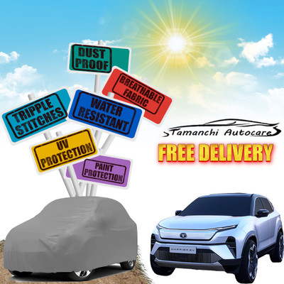 Tamanchi Autocare Car Cover For Tata Harrier(Grey)