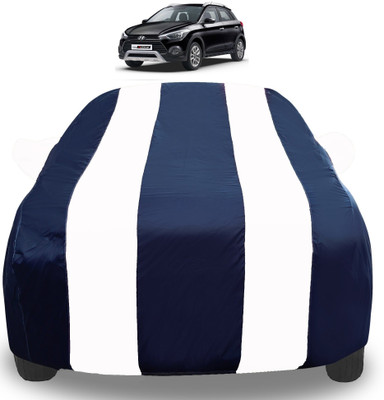 Amanzo Car Cover For Hyundai i20 Active (With Mirror Pockets)(White)