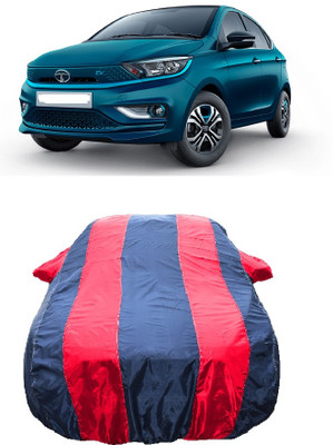 Wegather Car Cover For Tata Tigor EV XE Plus Electric (With Mirror Pockets)(Red)