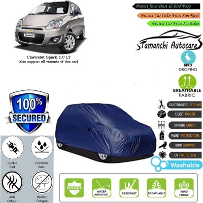 Tamanchi Autocare Car Cover For Chevrolet Spark 1.0 LT(Blue)