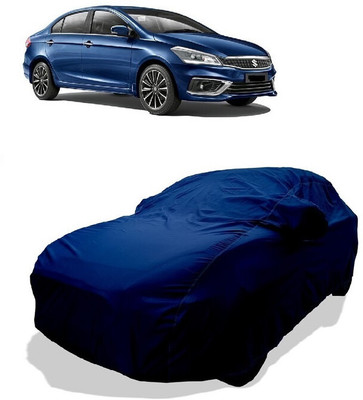 Coxtor Car Cover For Maruti Suzuki Ciaz (With Mirror Pockets)(Green)