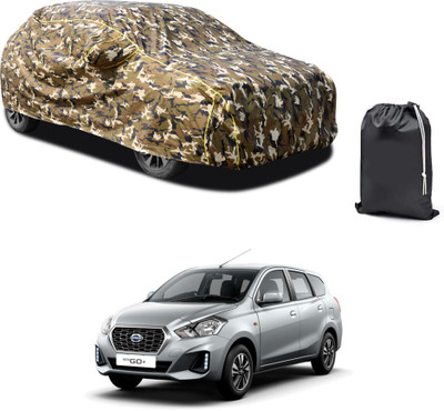 PAGORA Car Cover For Nissan Go+ (With Mirror Pockets)(Yellow, For 2019, 2020, 2021, 2022, 2023 Models)