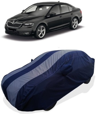 Coxtor Car Cover For Skoda Octavia Ambition 1.4 TSI MT (With Mirror Pockets)(Grey)