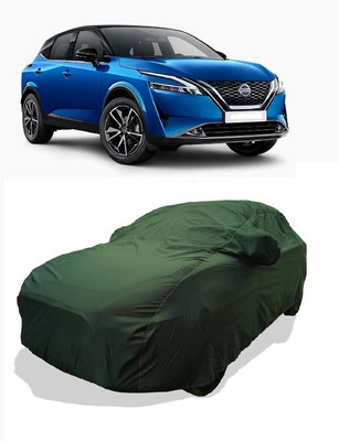 Coxtor Car Cover For Nissan Qashqai (With Mirror Pockets)(Green)