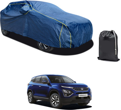PAGORA Car Cover For Tata Harrier (With Mirror Pockets)(Blue, For 2019, 2020, 2021, 2022, 2023 Models)
