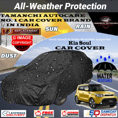 Tamanchi Autocare Car Cover For Kia Soul(Black)