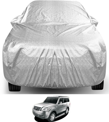Auto Hub Car Cover For Tata Sumo Grande (With Mirror Pockets)(Silver)
