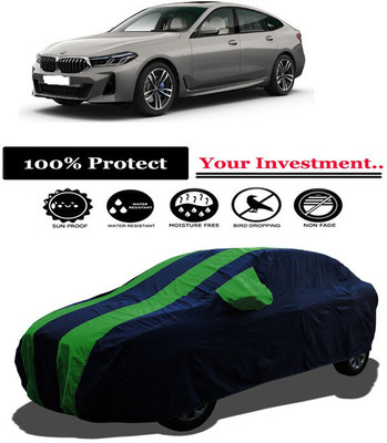 Amexride Car Cover For BMW 6 Series GT (With Mirror Pockets)(Green)