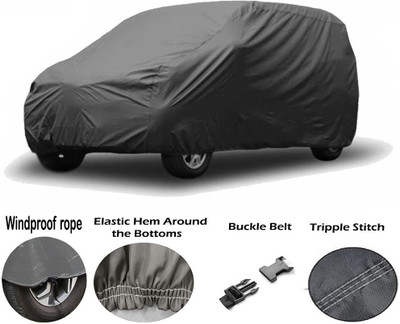 RB MOTO Car Cover For Hyundai Eon (Without Mirror Pockets)(Grey)
