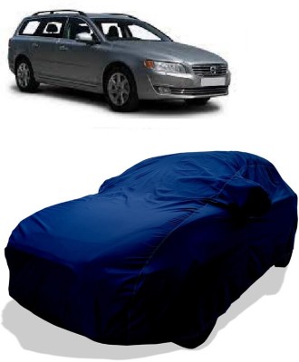 Coxtor Car Cover For Volvo V70 D2 115 BHP ES (With Mirror Pockets)(Blue)