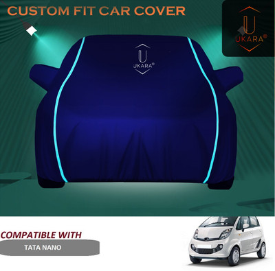 Ukara Car Cover For Tata Nano (With Mirror Pockets)(Blue)