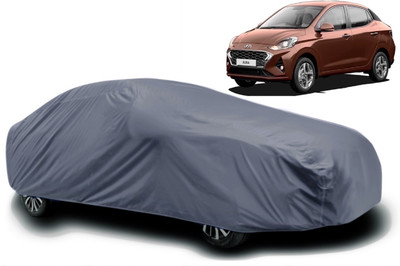 S Shine Max Car Cover For Hyundai Aura(Grey)