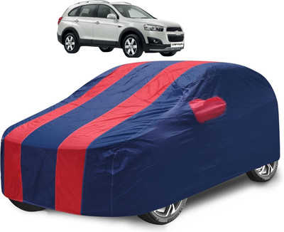 Caronix Car Cover For Chevrolet Captiva (With Mirror Pockets)(Red)