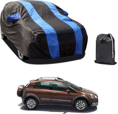 PAGORA Car Cover For Fiat Avventura (With Mirror Pockets)(Blue)